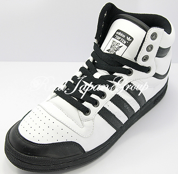 Adidas Top Ten Hi アディダス トップテン ハイ(R.White/Black/Black)