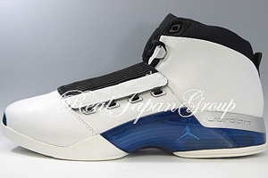 Air Jordan 17 エア ジョーダン 17(White/College Blue/Black)