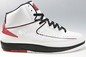 Air Jordan 2 Retro エア ジョーダン 2 レトロ(White/Varsity Red/Black)