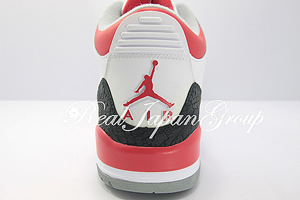 Air Jordan 3 Retro エア ジョーダン 3 レトロ(White/Fire Red/Cement Grey)