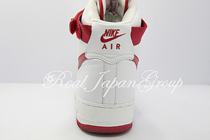 Nike Air Force 1 Hi ナイキ エア フォース ワン ハイ(White/Varsity Red) 