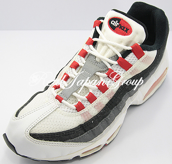 Nike Air Max 95' ナイキ エア マックス 95'(White/Comet Red/Black)