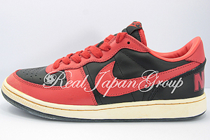 Nike Terminator Low (VNTG) ナイキ ターミネーター ロー (ヴィンテージ加工)(Black/Comet Red-Light Bone) 