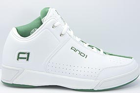 AND1 Tai Chi TGR Mid アンドワン タイチ TGR ミッド(White/Green)