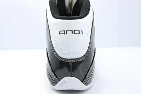 AND1 Triple A+ Mid アンドワン トリプル エープラス ミッド(White/Black/Silver)