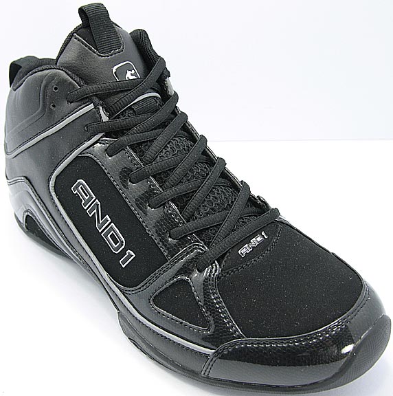 AND1 Stagger Mid アンドワン スタッガー ミッド(Black/Silver)