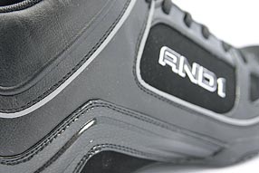 AND1 Stagger Mid アンドワン スタッガー ミッド(Black/Silver)