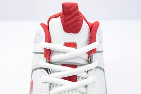 AND1 Stagger Mid アンドワン スタッガー ミッド(White/V.Red)