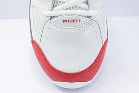 AND1 Stagger Mid アンドワン スタッガー ミッド(White/V.Red)