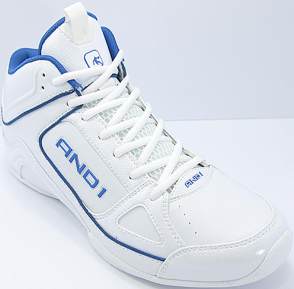 AND1 Stagger Mid アンドワン スタッガー ミッド(White/Royal)