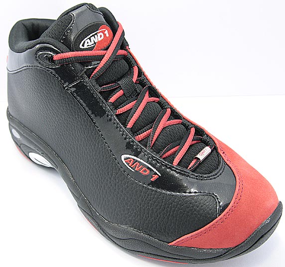 AND1 Tai Chi Mid アンドワン タイチ ミッド(Black/V.Red)