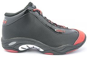 AND1 Tai Chi Mid アンドワン タイチ ミッド(Black/V.Red)
