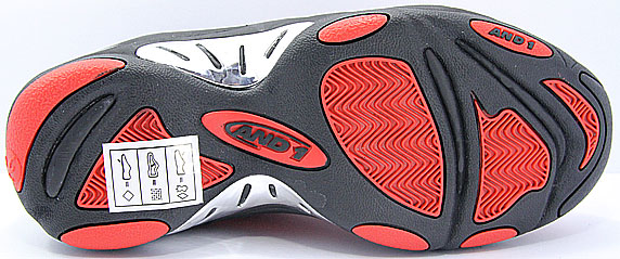 AND1 Tai Chi Low アンドワン タイチ ロー(Black/V.Red)