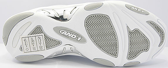AND1 Tai Chi Low アンドワン タイチ ロー(White/Silver)