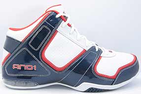 AND1 Advance Mid アンドワン アドヴァンス ミッド(Navy/White/V.Red)