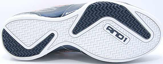 AND1 Advance Mid アンドワン アドヴァンス ミッド(Navy/White/V.Red)