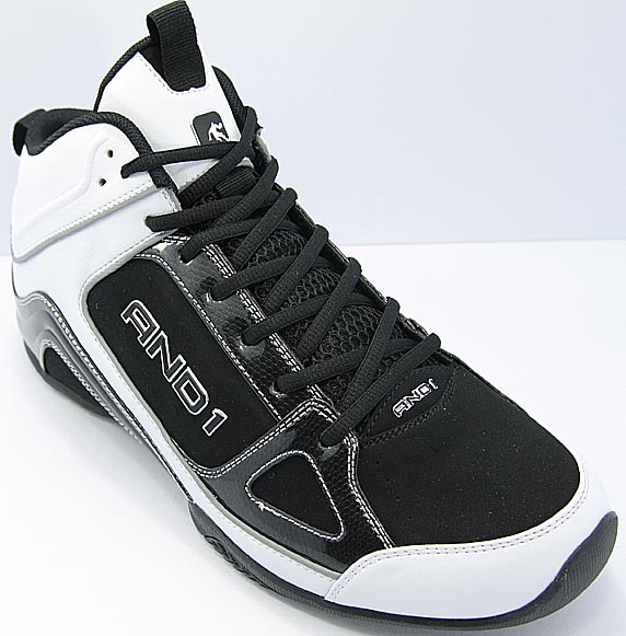 AND1 Stagger Mid アンドワン スタッガー ミッド(Black/White)