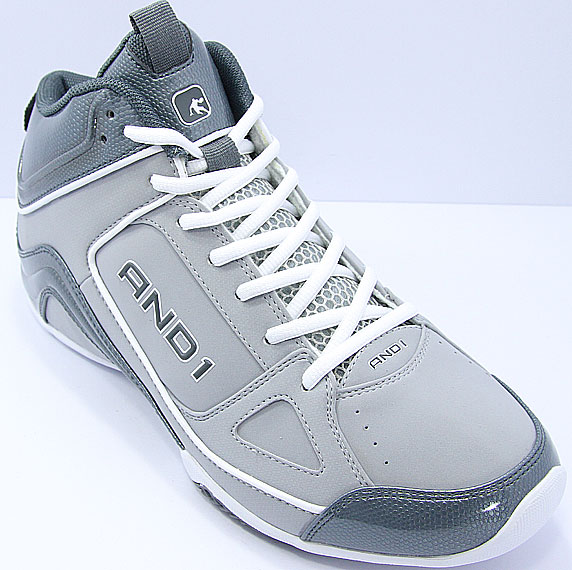 AND1 Stagger Mid アンドワン スタッガー ミッド(Cement/D.Grey/White)