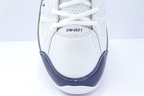 AND1 Stagger Mid アンドワン スタッガー ミッド(White/Navy/Silver)