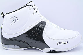 AND1 Impact Mid アンドワン インパクト ミッド(White/Black)