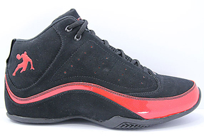 AND1 Ambush Mid アンドワン アンブッシュ ミッド(Black/V.Red)