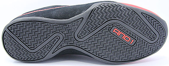 AND1 Ambush Mid アンドワン アンブッシュ ミッド(Black/V.Red)