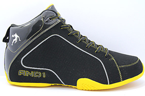 AND1 Assault Mid アンドワン アサルト ミッド(Black/Gold)