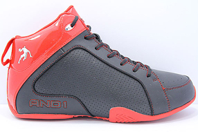 AND1 Assault Mid アンドワン アサルト ミッド(Black/V.Red)