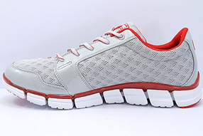 AND1 Down Time Low アンドワン ダウンタイム ロー(L.Grey/V.Red)