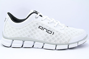 AND1 Down Time Low アンドワン ダウンタイム ロー(White/Black)