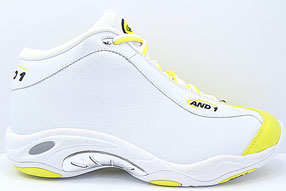 AND1 Tai Chi Mid アンドワン タイチ ミッド(White/Yellow)