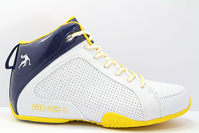 AND1 Assault Mid アンドワン アサルト ミッド(White/Navy/Gold)