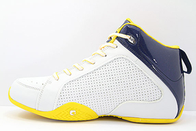 AND1 Assault Mid アンドワン アサルト ミッド(White/Navy/Gold)