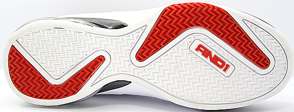 AND1 Release Mid アンドワン リリース ミッド(Black/White/Varsity red)