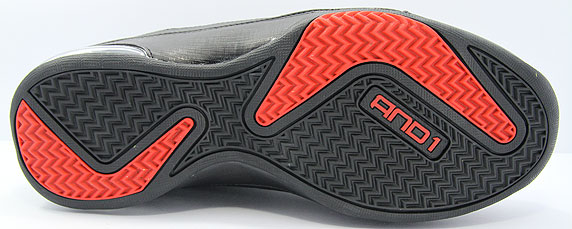 AND1 Intensity Mid アンドワン インテンシティ ミッド(Black/Black/V.Red)