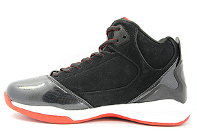 AND1 Report Mid アンドワン レポート ミッド(Black/White/V.Red)
