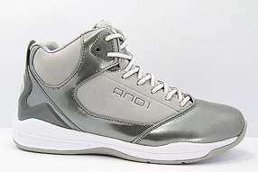 AND1 Report Mid アンドワン レポート ミッド(Cement/D.Grey/White)