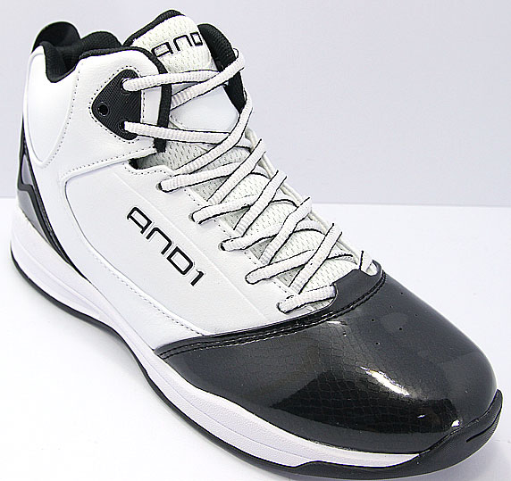 AND1 Report Mid アンドワン レポート ミッド(White/Black/White)