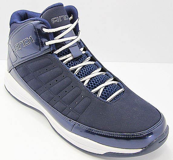 AND1 Fortune Mid アンドワン フォーチュン ミッド(Navy/White/Silver)