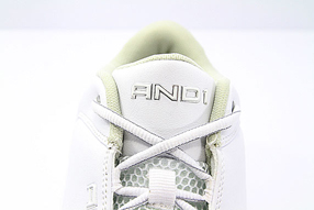 AND1 Slasher Low アンドワン スラッシャー ロー(White/White/Silver)