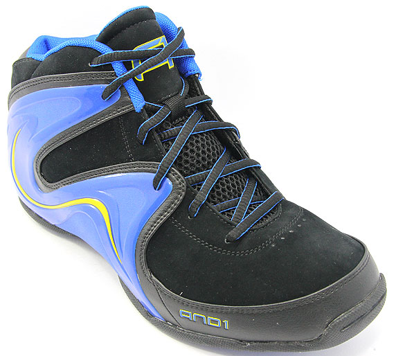 AND1 ME8 Sovereign Mid アンドワン モンタ・エリス 8 ソブリン ミッド(Black/Warrior Blue/Gold)