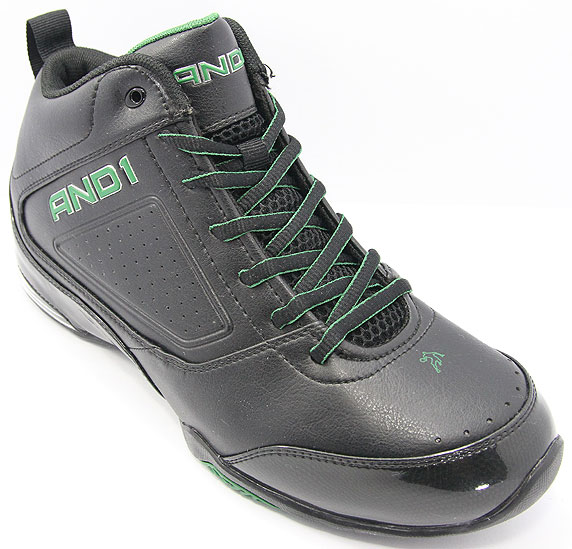 AND1 Renegade Pro Mid アンドワン レネゲード プロ ミッド(Black/Black/Celtic Green)