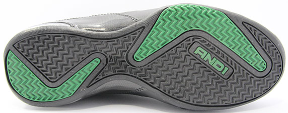 AND1 Renegade Pro Mid アンドワン レネゲード プロ ミッド(Black/Black/Celtic Green)