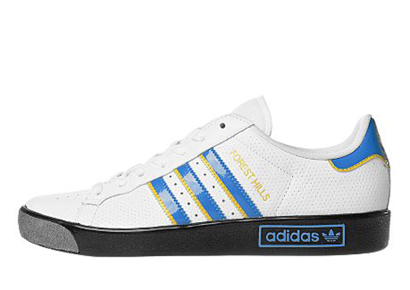 Adidas Originals Forest Hills JD Sports アディダス オリジナルス フォレスト ヒルズ JD スポーツ別注(White/Blue/Sunshine)