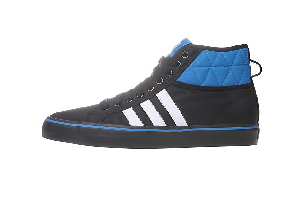 Adidas Originals Nizza Hi Quilted JD Sports アディダス オリジナルス ニッツァ ハイ キルティッド JD スポーツ別注(Black/White/Pool Blue)
