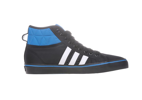 Adidas Originals Nizza Hi Quilted JD Sports アディダス オリジナルス ニッツァ ハイ キルティッド JD スポーツ別注(Black/White/Pool Blue)