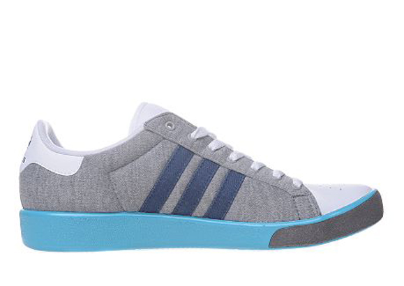 Adidas Originals Forest Hills JD Sports アディダス オリジナルス フォレスト ヒルズ JD スポーツ別注(Grey Marl/White/Signal Blue)