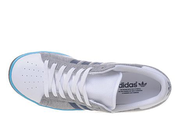 Adidas Originals Forest Hills JD Sports アディダス オリジナルス フォレスト ヒルズ JD スポーツ別注(Grey Marl/White/Signal Blue)