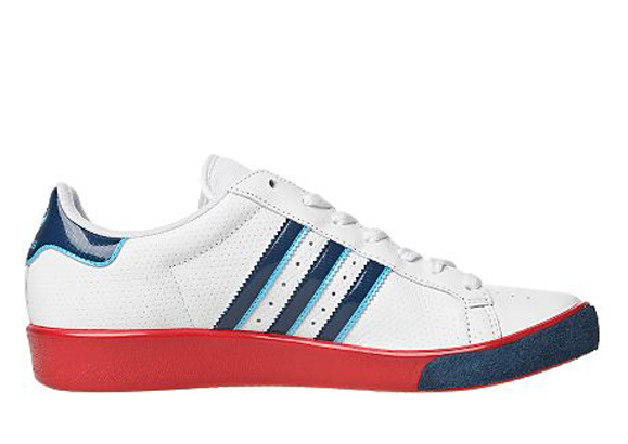 Adidas Originals Forest Hills JD Sports アディダス オリジナルス フォレスト ヒルズ JD スポーツ別注(White/Blue/Red)
