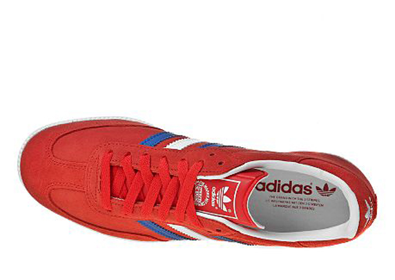 Adidas Originals Samba Only at UK アディダス オリジナルス サンバ UK限定(Light Scarlet/White/Royal Blue/Gold)